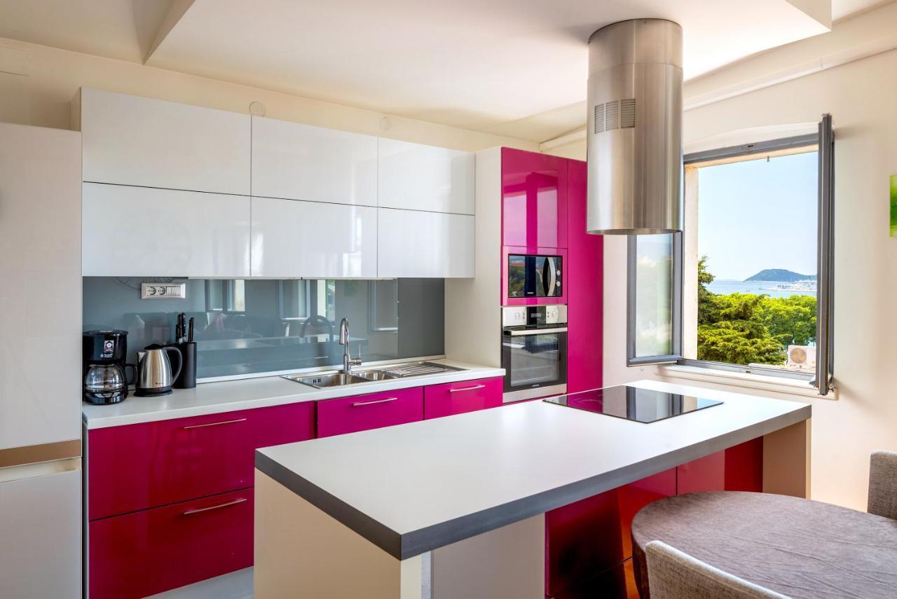 Luxury Apartment Olavia Rooftop Terrace & Seaview Split Exterior foto